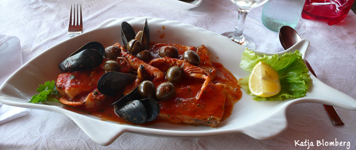 seafood lunch durres albania