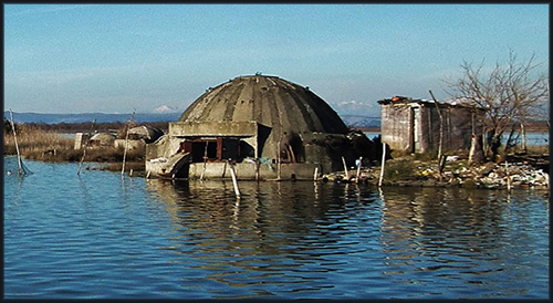 albanian lake bunker